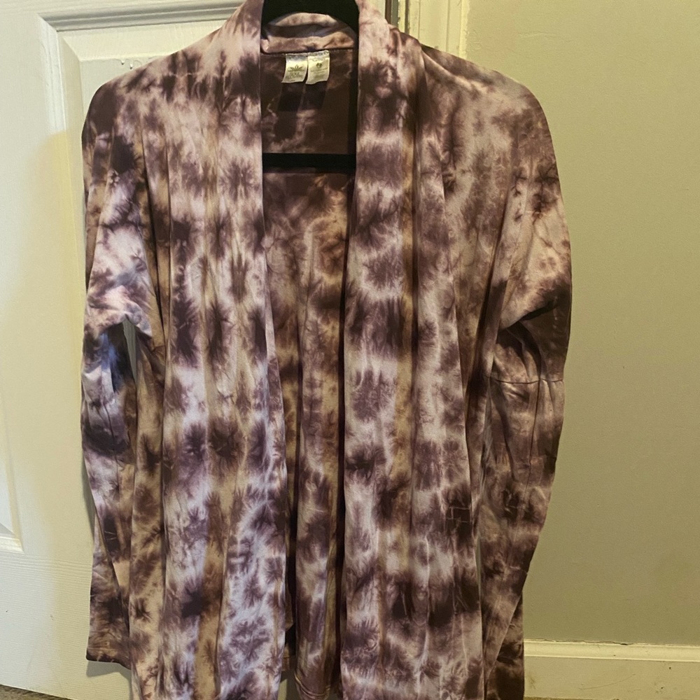 Soul flower medium organic cotton cardigan